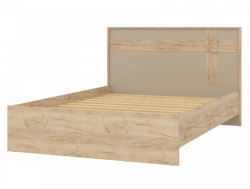 Кровать Презент 4-1820 с встроенным основанием Дуб Крафт Золотой