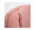 Кресло Softy lux флок розовый
