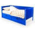 Кровать-тахта мягкая Svogen с ящиками синий